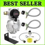 Dual Tank Automatic Lp Propane Regulator With Hassle-free Hoses & Safety Gauge. Fixed Price $80.79.