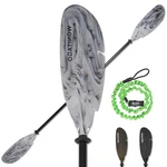 Wonitago Angler Kayak Paddles Aluminum With Plastic Blades And .... Fixed Price $77.17.