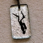 Scuba Diving Necklace Diver Pendant Gear Air Tank. Fixed Price $34.00.
