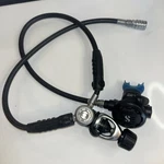Scubapro Mk 16 Tis 1ST Stage And R390 2ND Regulator. Fixed Price $129.95.