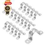 Bonsicoky 30PCS Rigid Pipe Strap, 1-1/2 Inch Stainless M40, Silver. Fixed Price $20.99.