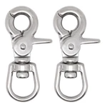 2 Pcs Trigger Snaps Swivel Hooks 3/5", Heavy Duty 316 Stainless Steel Trigg.... Fixed Price $14.27.
