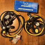 Two Oceanic Versa Pro Air/nitrox Scuba Diving Computers & Regulator Octopus Rigs. Fixed Price $299.99.
