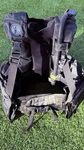 Divers Aqua Lung Cousteau Scuba Diving Bcd Men's Large Brand New Black. Fixed Price $175.00.