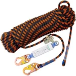 Dijjig 50FT Rope Harness Safety Lanyard W/ Grab Snap Hooks & Shock Absorber. Fixed Price $98.26.