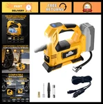 Cordless Tire Inflator Air Compressor 150PSI Portable Handheld Pump Led Light Di. Fixed Price $59.39.