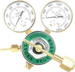 Oxygen Regulator Large Tank Gauge Cutting Torch Cga 540. Fixed Price $43.29.