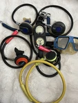 Oceanic Computer Tusa Liberator Goggles U.s. Divers Aqua-lung Regulator Lot. Fixed Price $150.00.