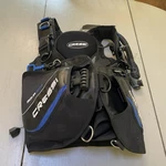 Cressi Aqua Ride Pro Full Scuba Diving Bcd Size Small Black/blue. Fixed Price $174.99.