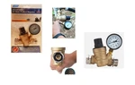 Camco Water Pressure Regulator #40058 Adjustable Rv/marine Brass - Ships Free. Fixed Price $35.77.