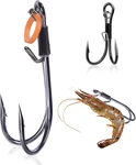 Live Shrimp Hooks 15PCS Double Fishing Saltwater Keep. Fixed Price $17.21.