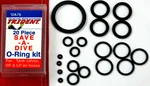 Save Dive O-ring 20 Piece Kit, Scuba Equipment Diving Accessory, Trident DA78. Fixed Price $11.95.