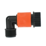 Valterra A01-0137VP Plastic Quick Connect With 90 Hose Saver Adapter, Orange. Fixed Price $19.06.