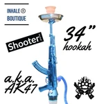 Collectible Aqua Hookah/ Gun Shooter Aka AK47 Shape/ Washable Hose. Fixed Price $179.99.