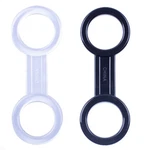 Seabbo Two Colors Snorkeling Silicone Mask Holder General, Balck And White. Fixed Price $13.99.