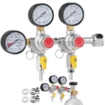 Vevor CO2 Regulator Gauge With Check Valve For Draft Beer Homebrew CGA320. Fixed Price $63.40.