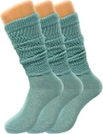 Women's Slouch Knee High Socks 3 Pairs, Size 9-11 Soft, Breathable & Versati. Fixed Price $13.80.