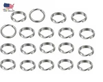 10MM 316 Stainless Steel Key Rings Heavy Duty Split Scuba Gear 20PCS. Fixed Price $12.80.