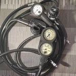 Scubapro MK2 Sherwood Oceanic Regulator Perfect Set With Pressure Gauges.. Fixed Price $129.00.