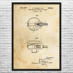 Scuba Regulator Patent Wall Art: Diving Gifts, Man Cave Decor,. Fixed Price $142.95.
