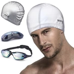 Non-slip Swimming Pool Cap Elastic For Unisex Adult Long Short Hair. Fixed Price $27.54.