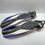 Aqua Lung Shot Fx Open Heel Scuba Diving Fins With Spring Straps Women Size. Fixed Price $99.99.