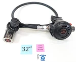 Hog D1 Din Classic Scuba Dive Regulator Set 1ST & Primary 2ND Stage Adjustable. Fixed Price $224.95.