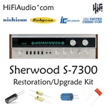 Sherwood S7300 Restoration Recap Repair Service Rebuild Kit Fix Filter Capacitor. Fixed Price $165.00.