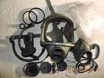 Interspiro Divator Mkii Mask Body, Visor, Parts, Aga Scuba Dive Dry Suit Ffm. Fixed Price $159.99.