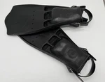 Vintage Oceanic Scuba Diving Fins Vented Rubber Jet - Size Large Black. Fixed Price $26.25.