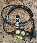 Aeris Scuba Computer Console Compass & Depth And Sherwood Oasis Regulator. Fixed Price $89.00.