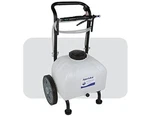 Aqua Sub Jr Battery Watering Cart - 9 Gallon W/ Blue Connector. Fixed Price $399.99.
