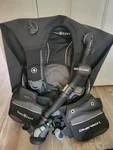 Aqua Lung Dimension Back-inflation Bcd With Integrated Airsource 3 Regulator Ml. Fixed Price $255.00.