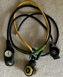 Mares Scuba Diving Regulator First Second Stage Oceanic Compass & Gauge Dive. Fixed Price $79.99.