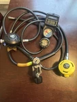 Beuchat Scuba Diving Regulator Vs Octopus VX10 Gauges Etc Not Able Test. Fixed Price $79.00.