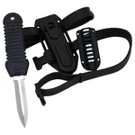 Promate Shark Stainless Steel Scuba Dive Snorkeling Backup Bc Knife Hose Mount. Fixed Price $17.95.