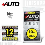 +auto 10OZ Tire Balancing Beads, Drop-in Bag W/ Valve Cap & Core, 12 Pack. Fixed Price $136.46.