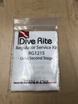 Dive Rite RG1215 Second Stage Service Kit New. Fixed Price $5.00.