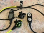 Zeagle Stage 1 And 2 Dive Regulators With Oceanic Pro Plus 3 Computer. Fixed Price $1325.00.