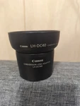Canon Camera Conversion Lens Adapter Kit LA-DC58E W/ LH-DC40. Fixed Price $32.50.