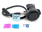 Aqua Lung Titan Lx 2ND Second Stage Scuba Dive Regulator New Parts Installed. Fixed Price $89.95.