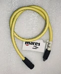 Mares Mv Octo New 36" Yellow Hose Slim Line Only. Fixed Price $69.00.