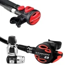 Atomic Aquatics Z3 Regulator Yoke Sealed W/ SS1 Safe Second In Color Kit Package. Fixed Price $1104.87.