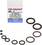 10 Viton Rings For Nitrox Valves With Case Trident Save Dive Kit Seals. Fixed Price $14.58.