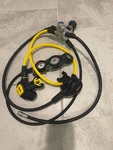 Mares Abyss 22 Navy Ii Regulator Set Yoke/int + Instinct Octo Gauge Cons. Fixed Price $850.00.