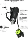 Zeagle 6 Cu Ft. Pony System. Fixed Price $799.95.